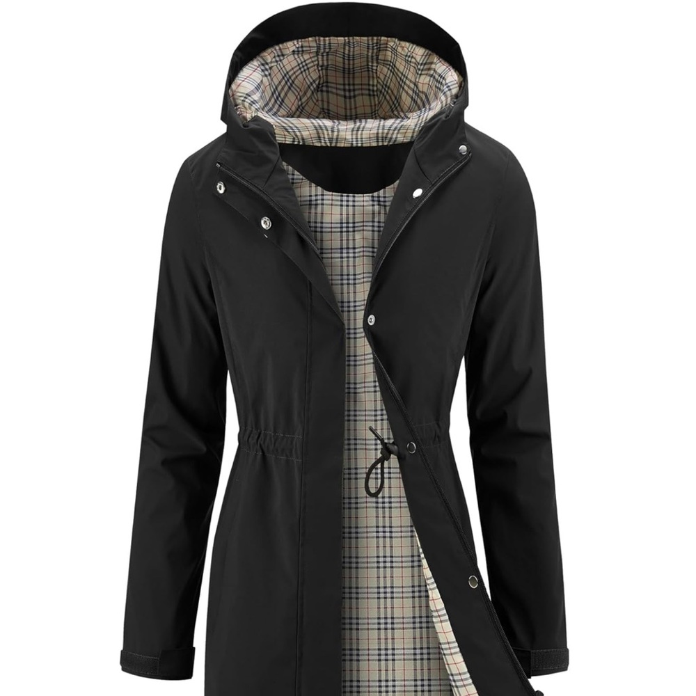 Women's Black Wind/Rain Jacket